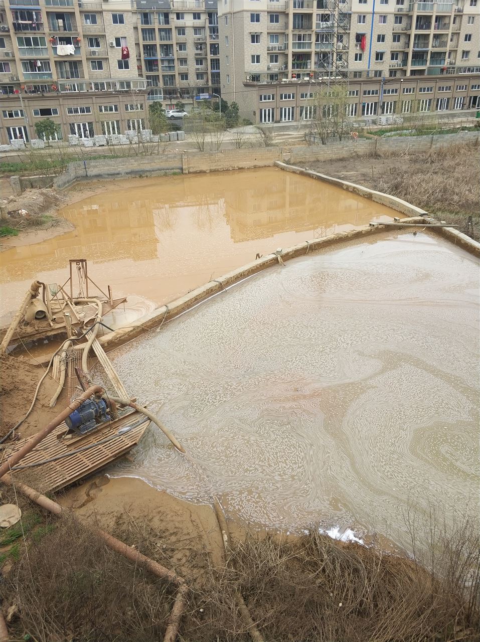 成安沉淀池淤泥清理-厂区废水池淤泥清淤
