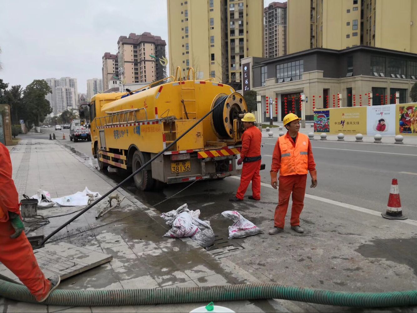 成安排污管道清淤-管道清洗