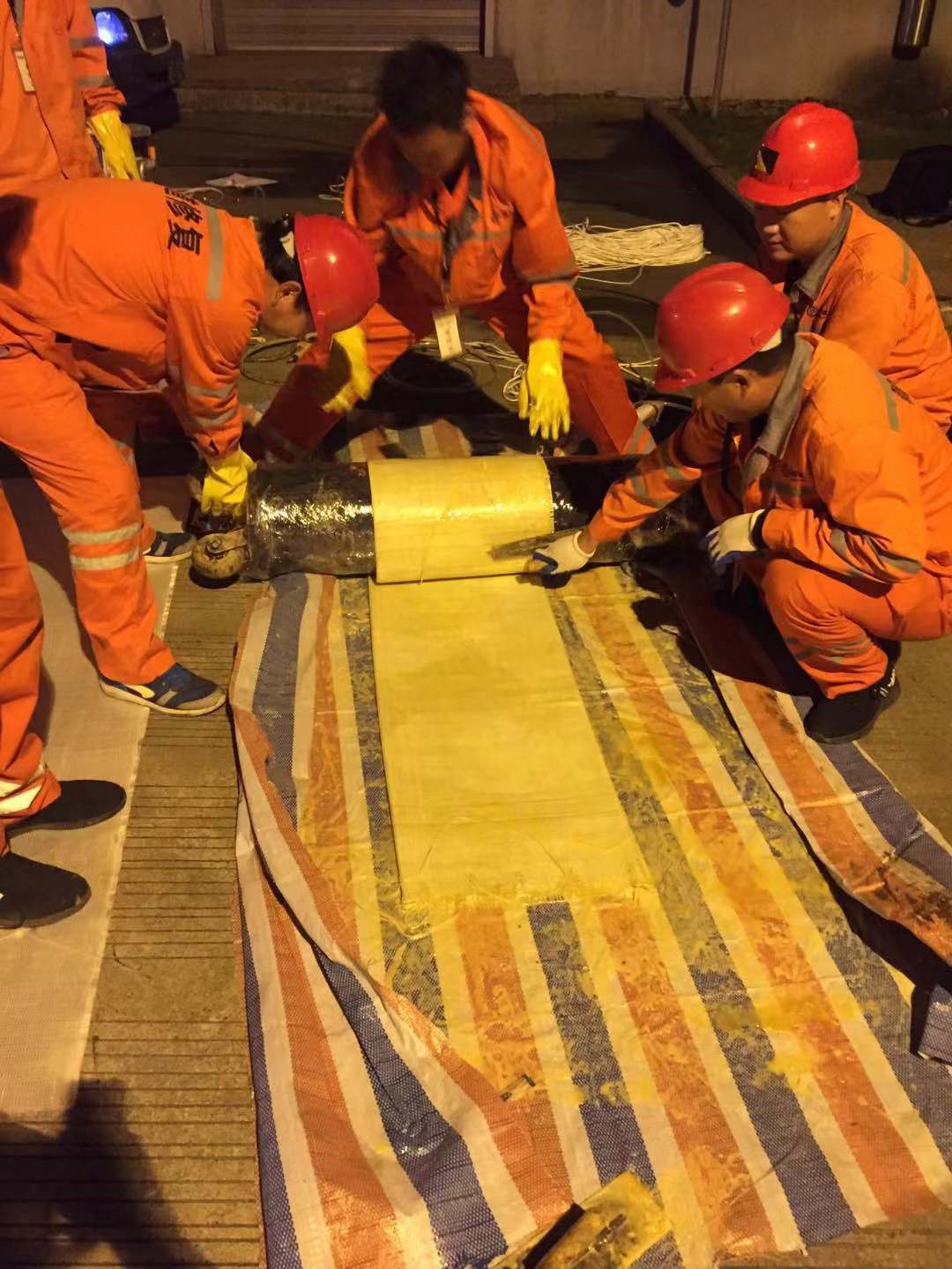 成安CIPP局部树脂固化法